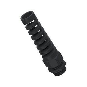Wartel  beschermspiraal M25 Polyamide Zw. (RAL 90 VVE=25