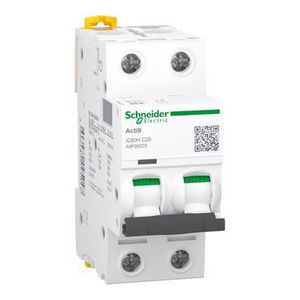 Installatieautomaat 2-polig In= 20A C-karakteristiek iC60H