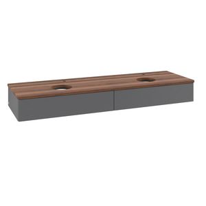 Wastafelonderkast Antao 1600x190x500mm Antr. Matt Lacquer L17152GK