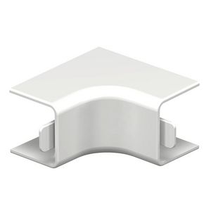 Binnenhoek 20x20mm polyvinylchlorid puur wit VVE=4