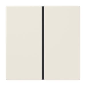 Tastafdekking 1-voudig compleet LS wit KNX