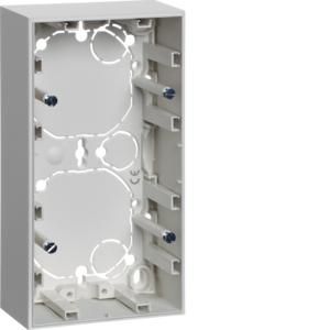 Renovatiebehuizing 2-v hoge uitvoering berker S.1 polarwit