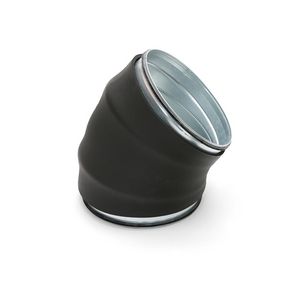 Segmentbocht RBDI4 45° 355mm dampdicht met Armaflex isolatie 13mm KEN-LOK