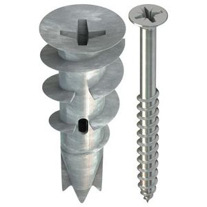 Doos a 50st. Spiral gipskartonplug Plus 37-4 + schroef