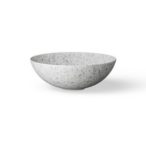 Opzetwaskom CERAMIC TERRAZZO Ø400mm beige