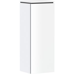 Badmeubelkast halfhoog Xilesa E 400/350 LI mat wit