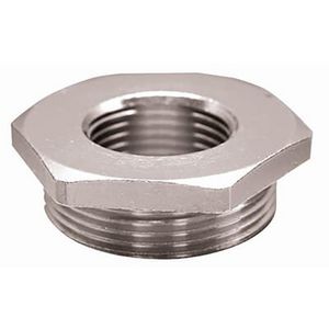 Reducer Hexagonaal mess. M16 M12 metaalkeur VVE=10