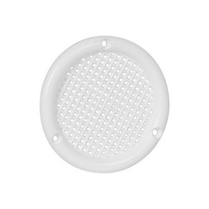 Ventilatierooster kunststof Ø45mm vlak wit