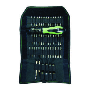 Gereedschapset 37 veiligheidsbits Flex Bag