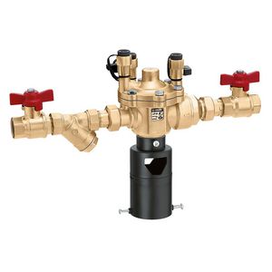 Ba terugstroombeveiliger + filter afsluitkranen gemonteerd 1.1/4" bi.dr.