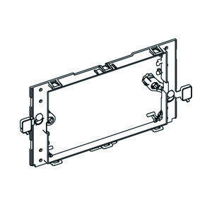 Basisframe voor bedieningspaneel spoelreservoir MONTUS 8cm