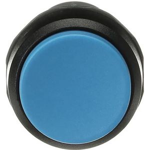 Verhoogde drukknop blauw met 1NO terugverend VVE=10