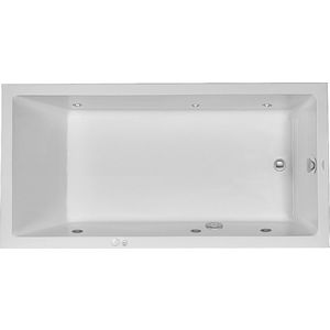 Whirlbad Starck 1800x900mm wit inbouw 1 rugsteun Jet systeem