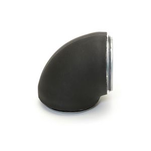 Bocht geperst GBSDI9 90° 160mm verkort dampdicht met Armaflex isolatie 13mm KEN-LOK