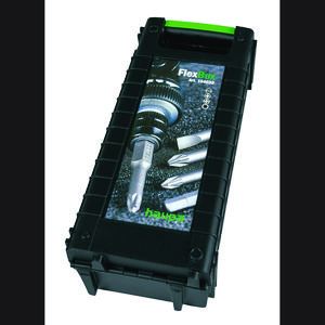 Ratelschroevendraaierset 9 delig 50mm bits FlexBox