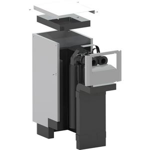 Afdekkap bodemaansluiting lang monoblock