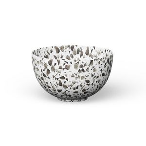 Opzetwaskom CERAMIC TERRAZZO SMALL Ø230mm Terrazzo Black