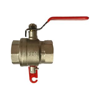 Kogelkraan 1 1/2" met geintegreerde schroefdraad voor TDF-38