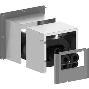 Afdekkap muuraansluiting monoblock