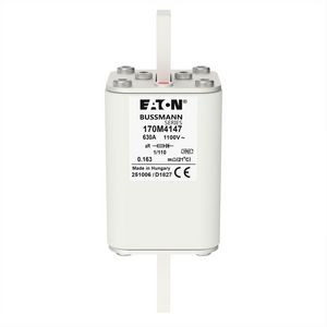 Zekering h. snelheid 630A AC 1100V grootte 1 53x66x138 VVE=6