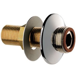 Koppeling RE 75 M1/2" M3/4" L.113 rozet Ø50 set 2st.