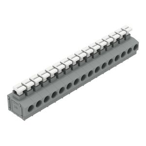 Printklem Drukknop 1,5mm² grijs 235-416/331-000 VVE=15