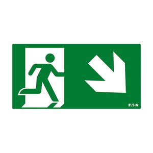 Inlegpictogram FlexiTech 20m ISO AC pijl rechts omlaag