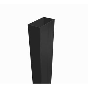 Verbredingsprofiel 20.3-39.3x2000mm zwart