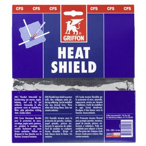 Glasvezeldoek Heat-shield 25X19cm VVE=12