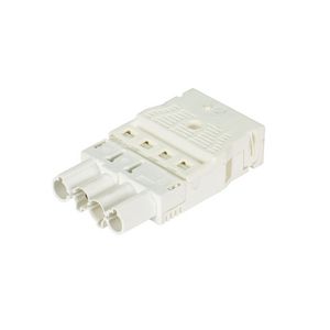 Kabelsteker GST18I4 male wit veerklem VVE=50