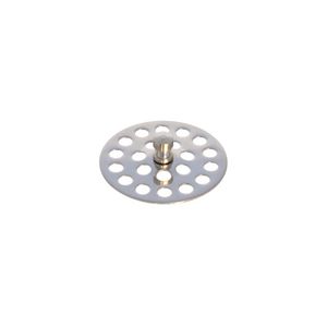 Roosterplaatje 40mm rvs m. knopje VVE=50