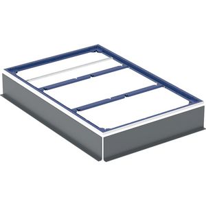 Installatieframes voor douchevloer 150–180cm voor tien steunpoten: 150x100cm