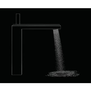 AXOR MyEdition 1-hendel wastafelmengkraan 230 met afvoerplug chroom/spiegel glas