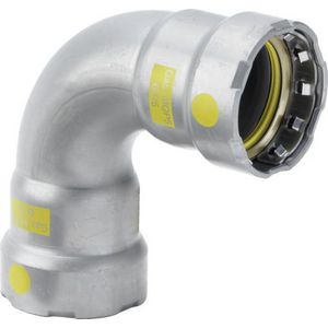 Bochtkoppeling 90° Megapress Gas 1.1/4"x1.1/4" 4616