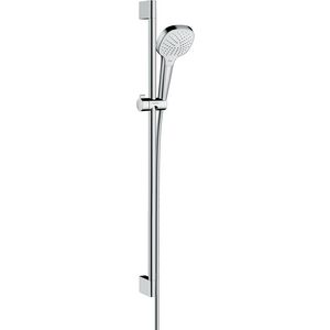 Croma Select E Vario EcoSmart glijstangset 90 cm wit/chroom