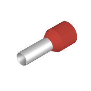 Adereindhuls 10mm2 Stripping l: 15mm rood VVE=100