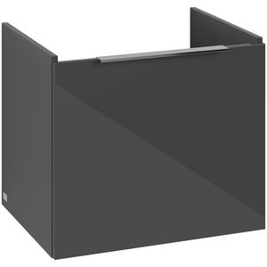 Wastafelonderkastkast ARCHITECTURA 550x470x420mm Grey greep alu. glans