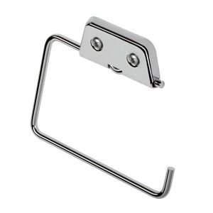 Closetrolhouder chroom met beugel zonder klep HOTEL