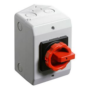 Werkschakelaar 16A 3-polig opbouw IP65 A550030