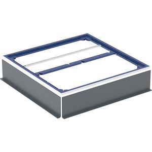 Installatieframe voor douchevloer tot 100cm voor vijf steunpoten: 100x100cm
