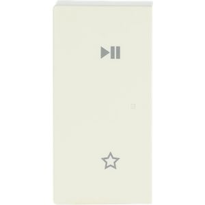 FaH wip 2-v links, Play/Pause Carat creme