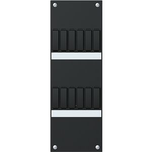 Lege kast 110 x 330 voorzien van 1 fase busboard