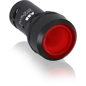 Verlichte drukknop Rood met 1NC