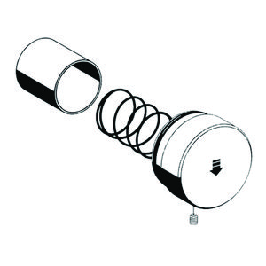 Bedieningsknop LINUS SC-Vchr. v. wandinbouw douche koudwater