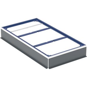 Installatieframes voor douchevloer 150–180cm voor tien steunpoten: 170x90cm