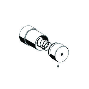 Bedieningsknop LINUS D-SC-Tchr. wandinb. douche thermostaat