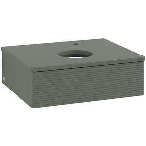 Wastafelonderkast Antao 600x190x500mm L.Green Matt Lacquer L07150HL