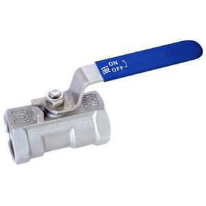 Kogelkraan X1666 DN15 F/F 1/2 PFA 63bar RVS316