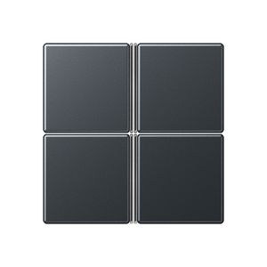 Tastafdekking A/AS 3v compl Antr mat KNX