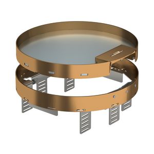 Ronde cassette met snoeruitgang Ø275mm Messing 7409294